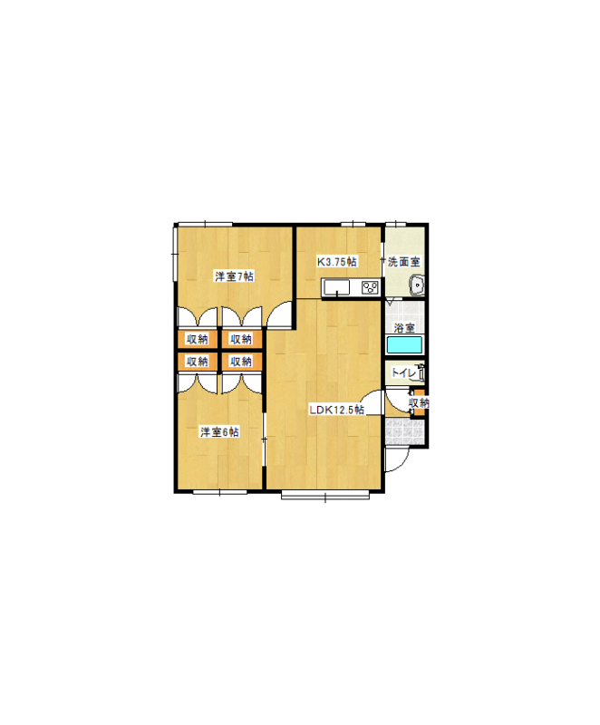 ☆☆人気の南エリア♪☆☆スーパー徒歩圏内・好立地で綺麗な外観のアパートがご案内可能になりました！！ 2枚目画像