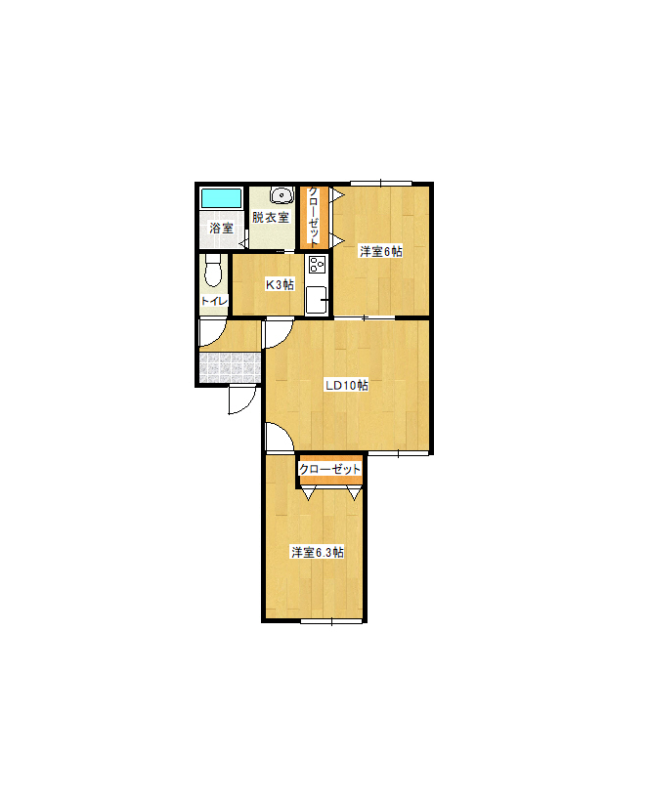バスの便良好♬中心部へも通勤しやすい立地( ^o^)ノ集合玄関で冬期間も安心です◎ 2枚目画像
